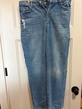 TaylorMade Light Blue Distressed Women's Jeans